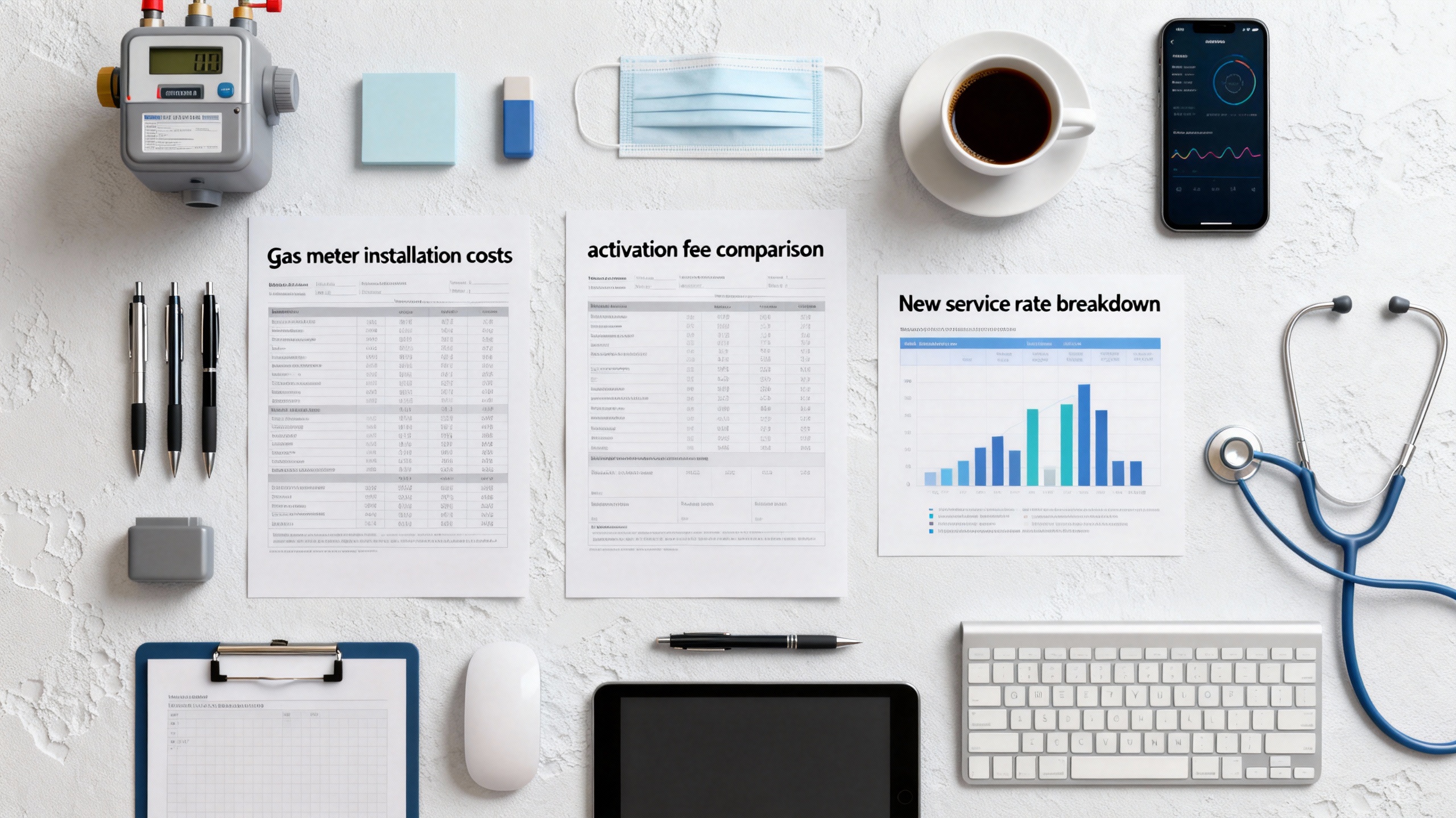 Comprehensive Guide to Gas Service Connection Fees, New Service Rates, Meter Installation Costs & Activation Fees